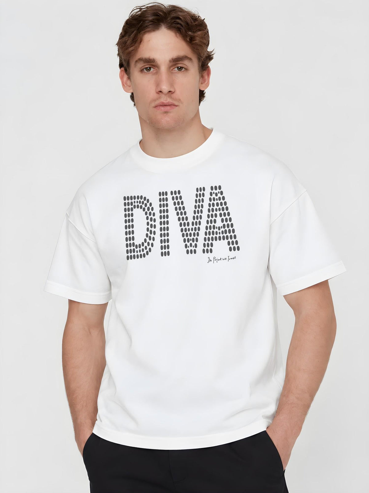 diva heavyweight tee - In Print We Trust
