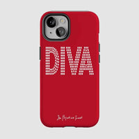diva tough iPhone case - In Print We Trust
