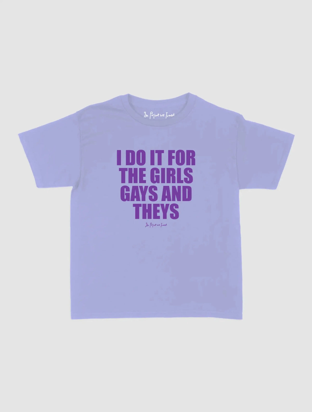 do it baby tee - In Print We Trust