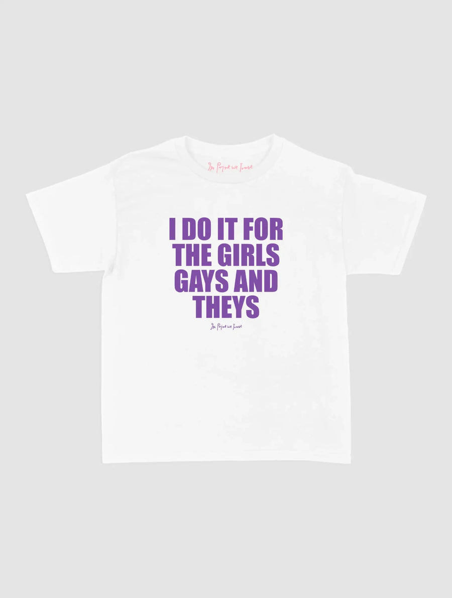 do it baby tee - In Print We Trust