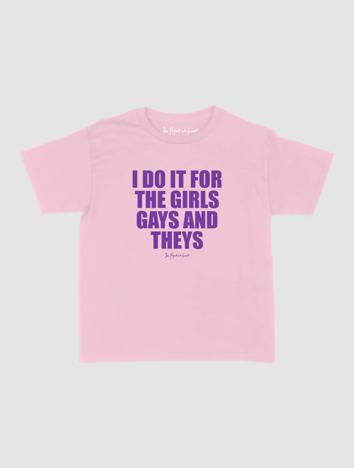 do it baby tee - In Print We Trust