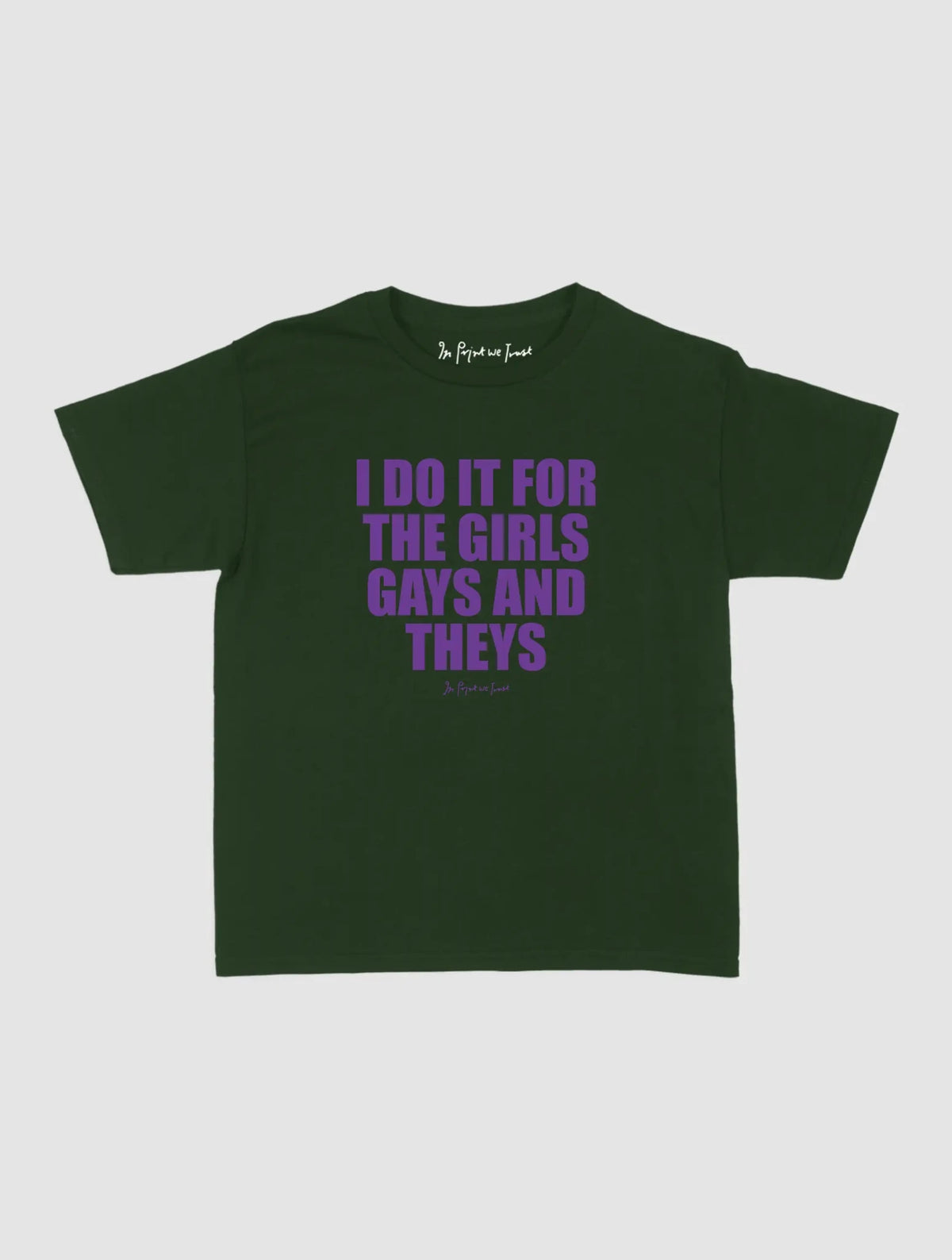 do it baby tee - In Print We Trust