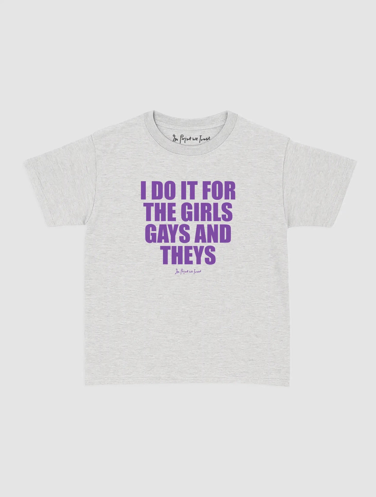 do it baby tee - In Print We Trust