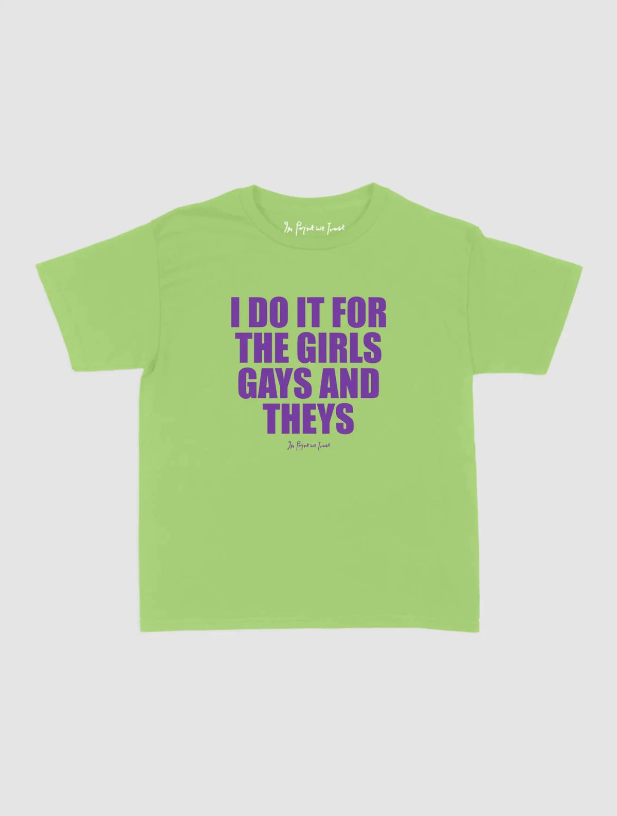 do it baby tee - In Print We Trust