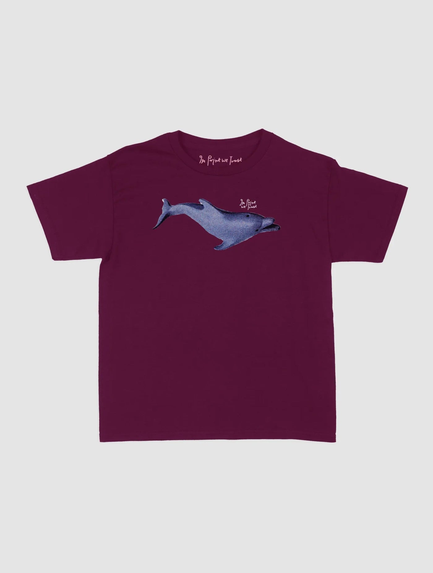 dolphin baby tee - In Print We Trust