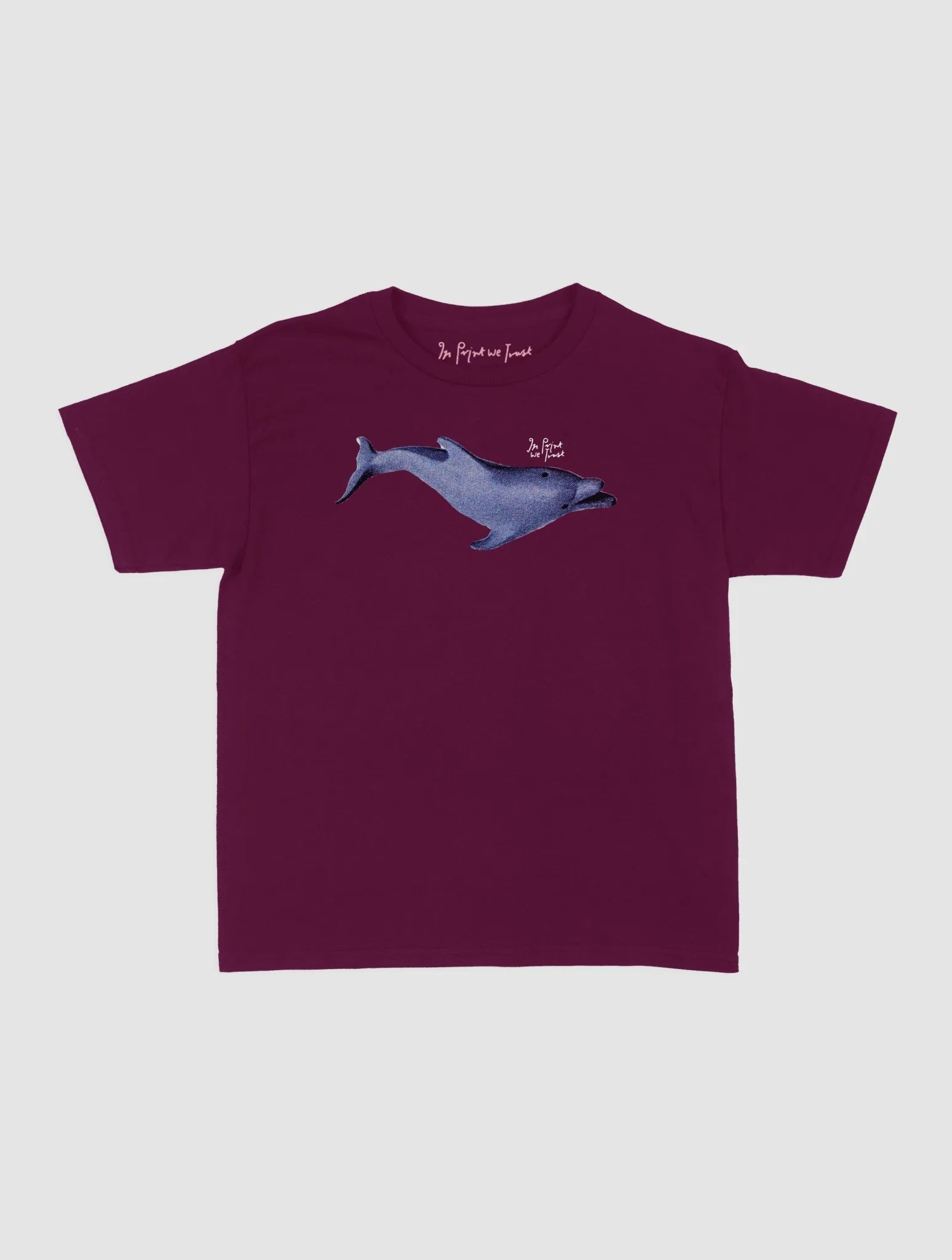 dolphin baby tee - In Print We Trust
