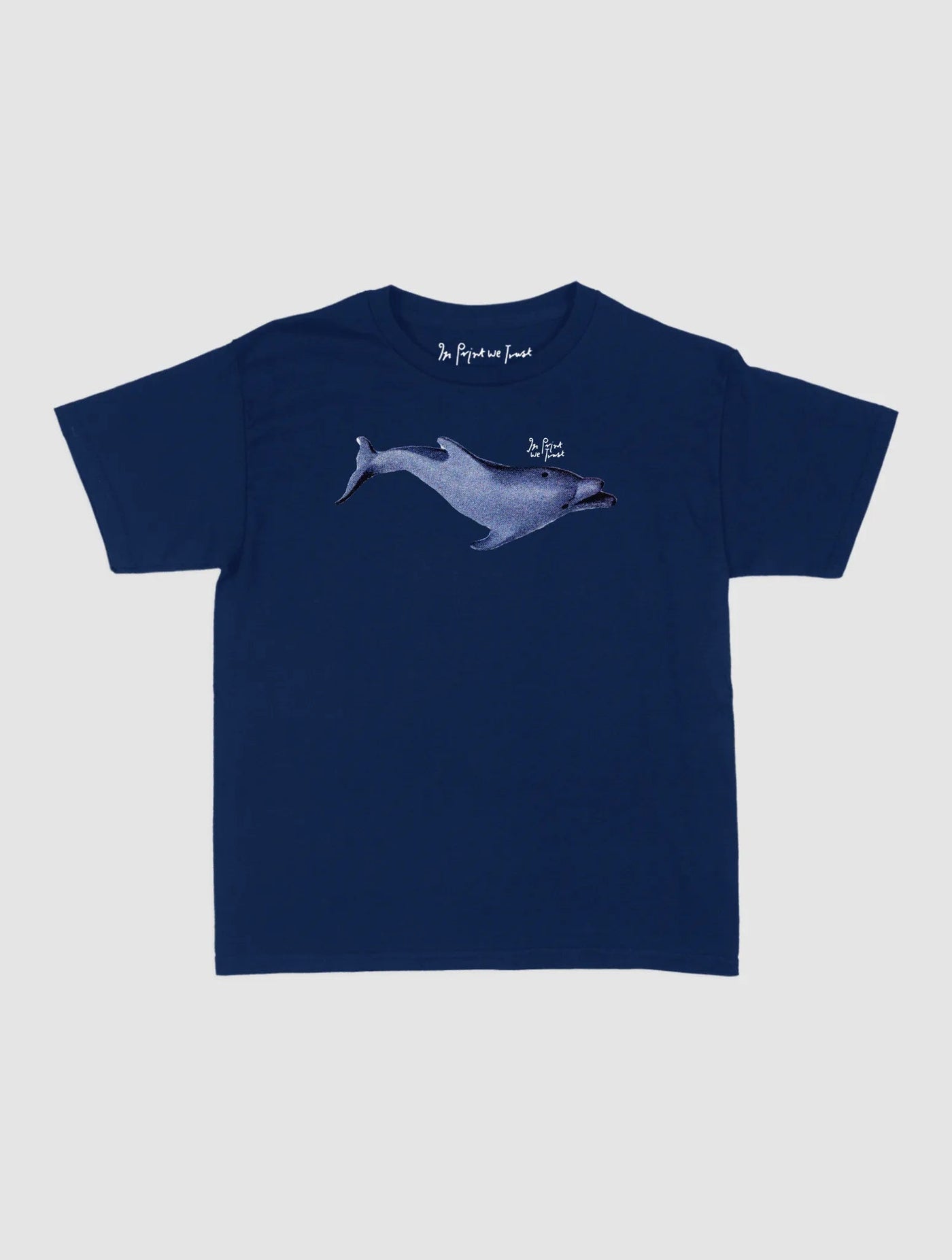 dolphin baby tee - In Print We Trust