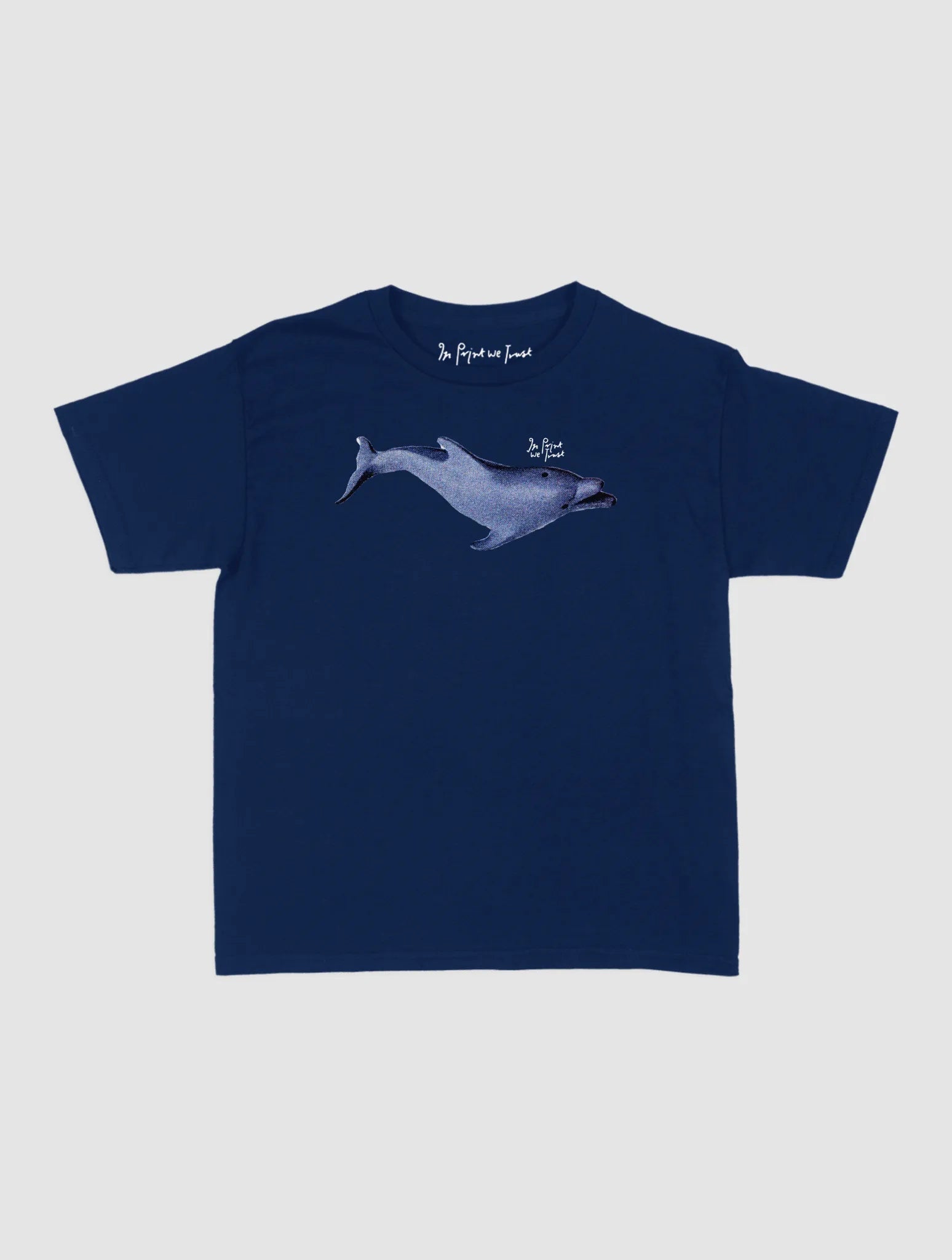 dolphin baby tee - In Print We Trust