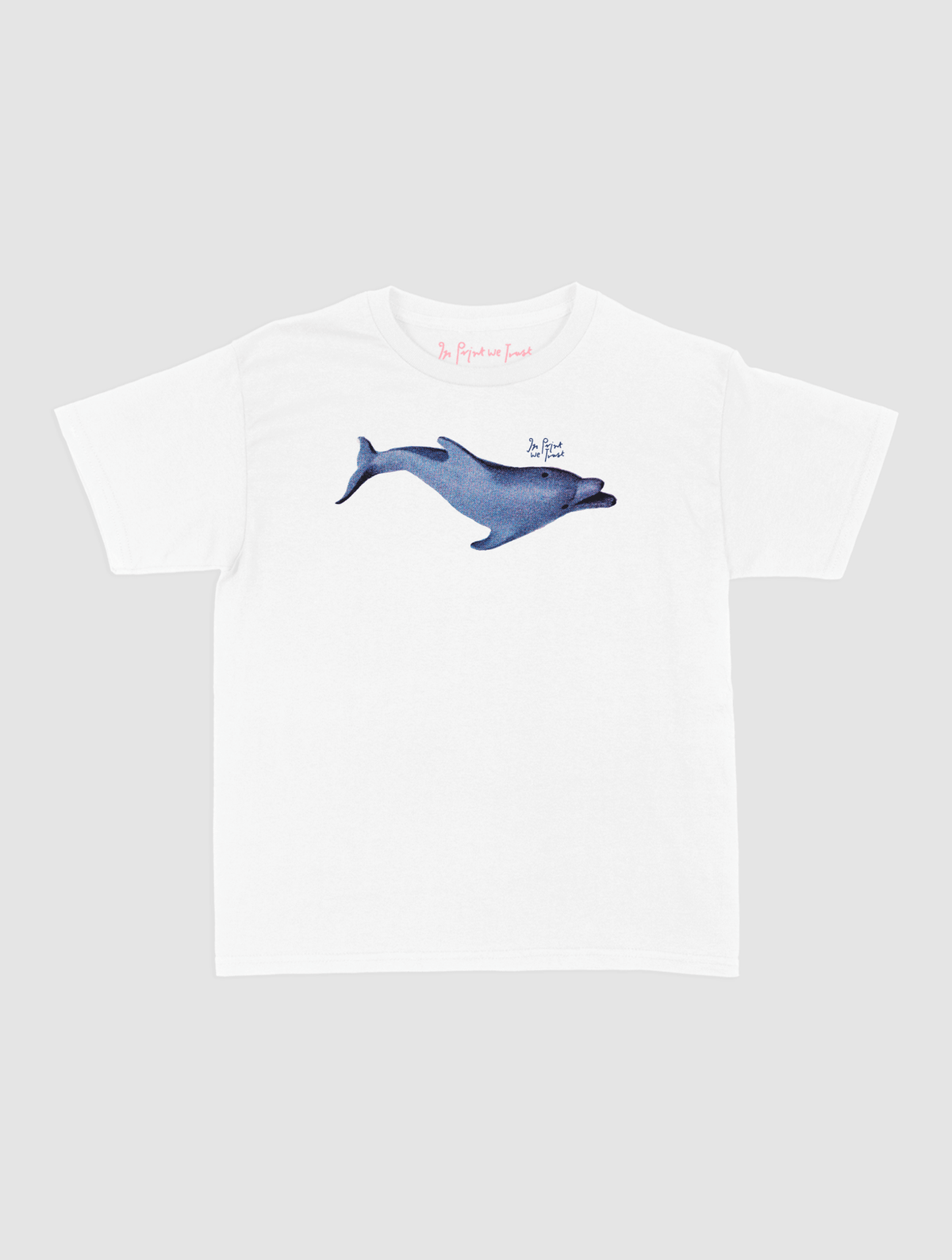 dolphin baby tee - In Print We Trust