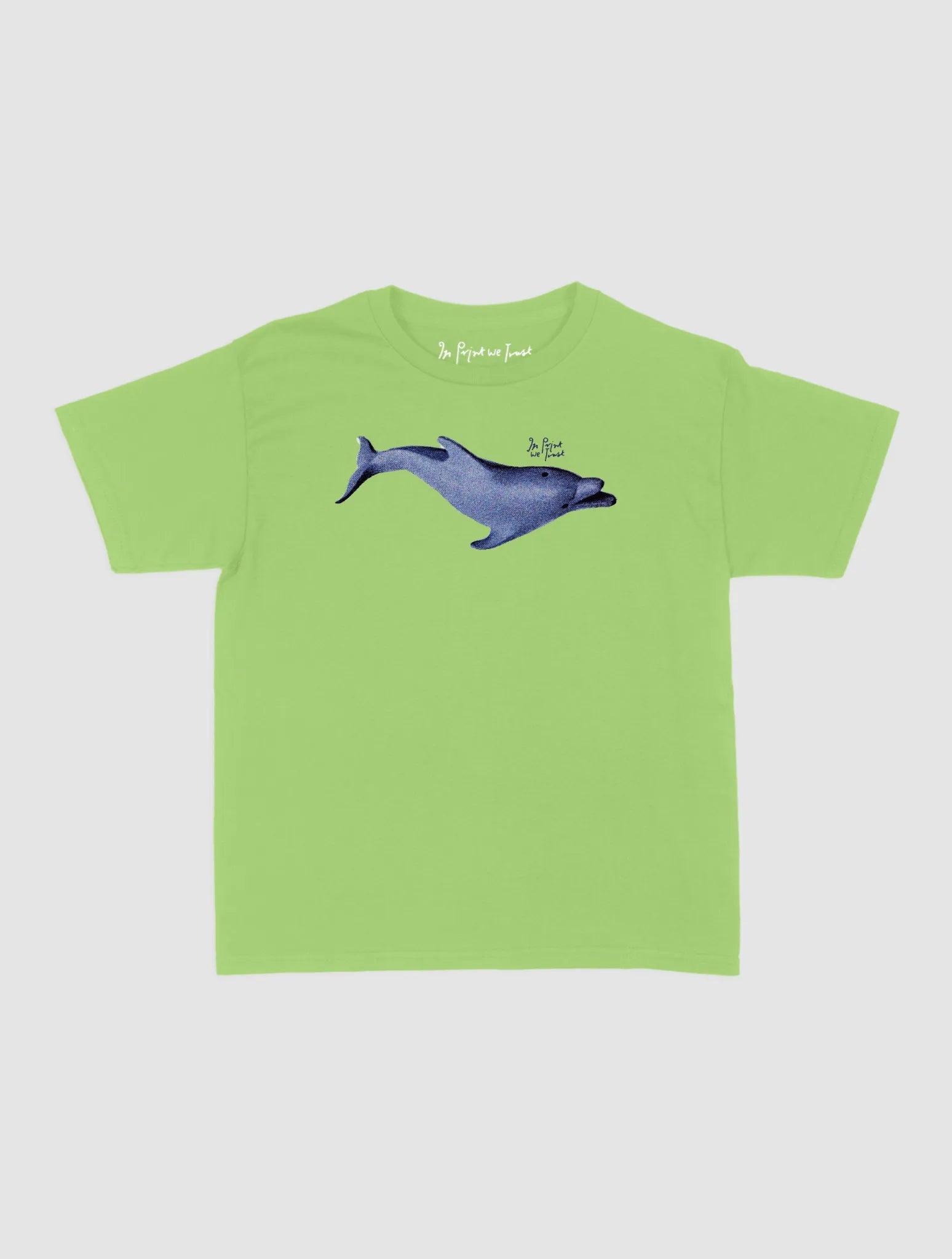 dolphin baby tee - In Print We Trust