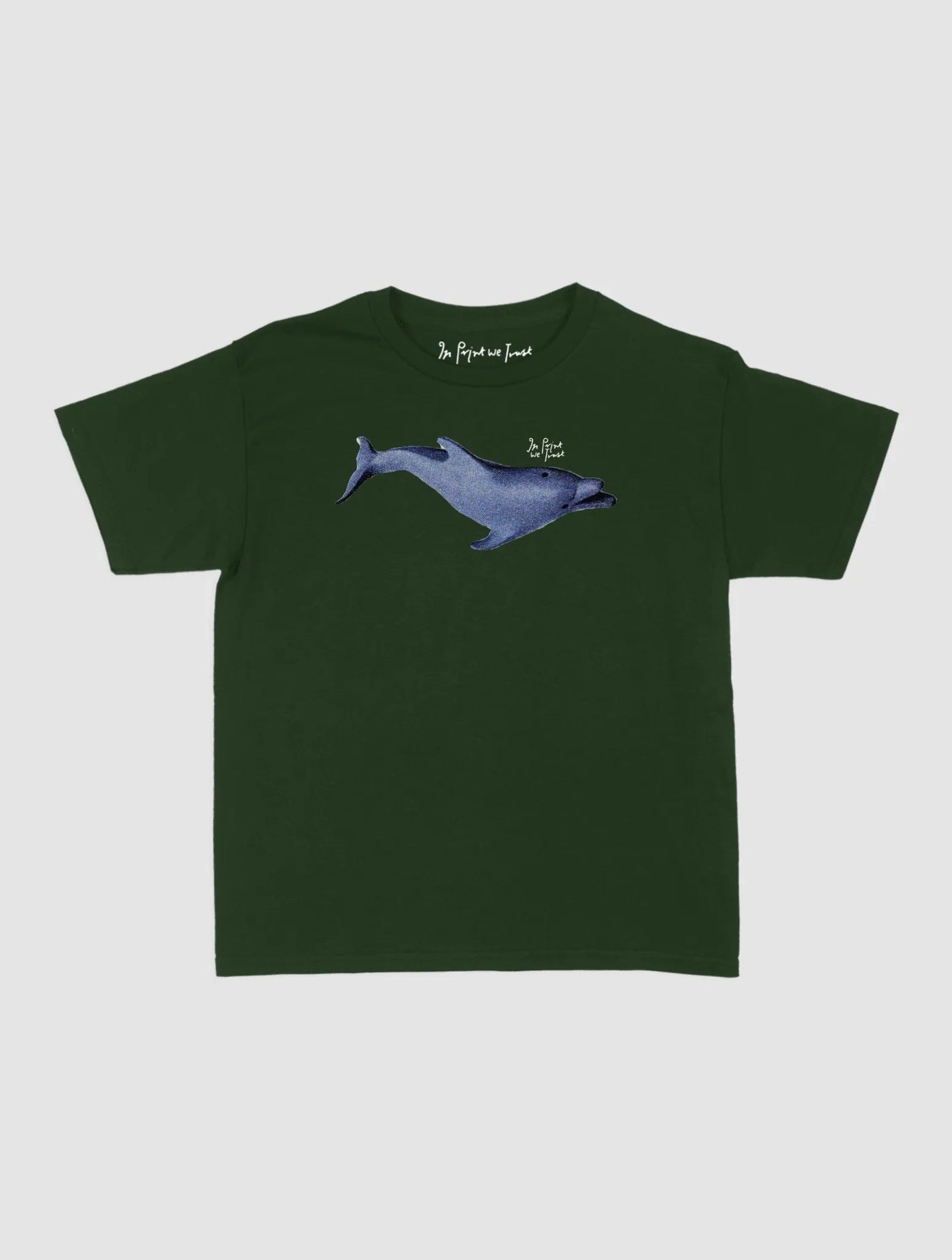 dolphin baby tee - In Print We Trust