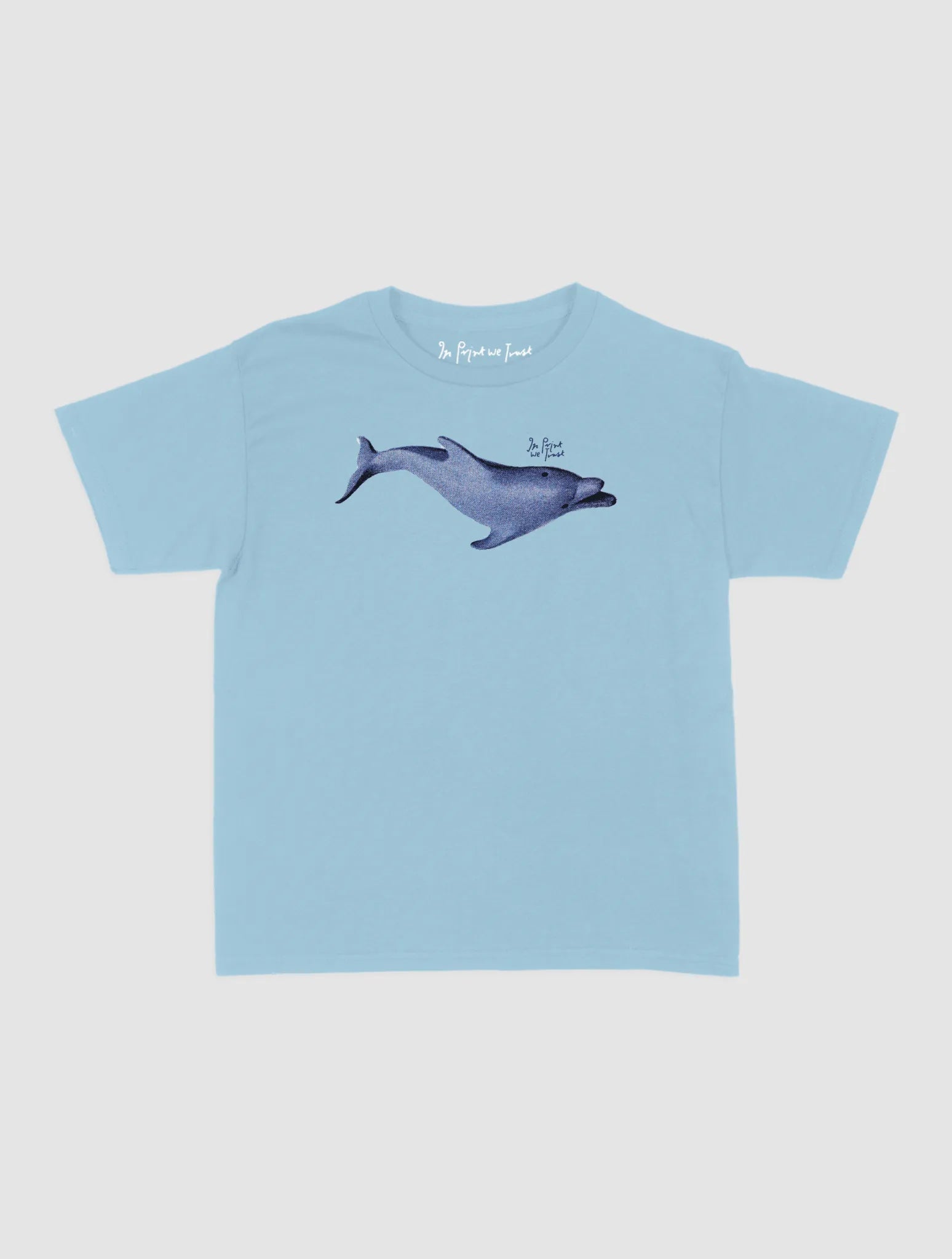 dolphin baby tee - In Print We Trust