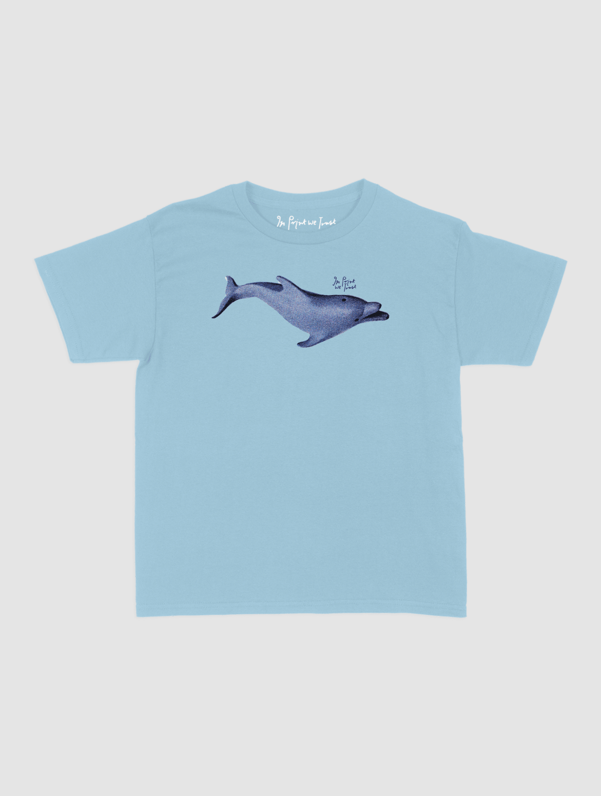 dolphin baby tee - In Print We Trust