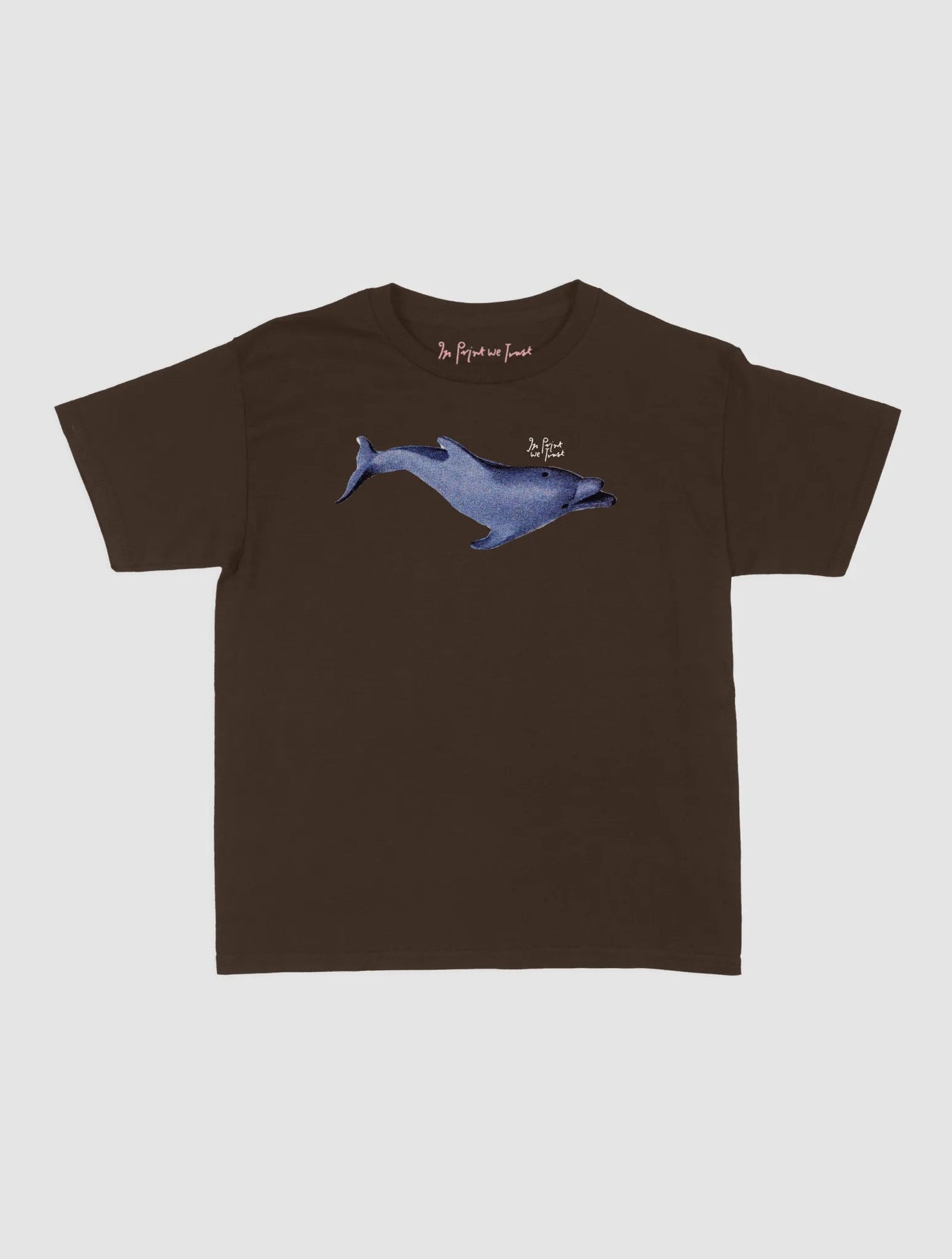 dolphin baby tee - In Print We Trust