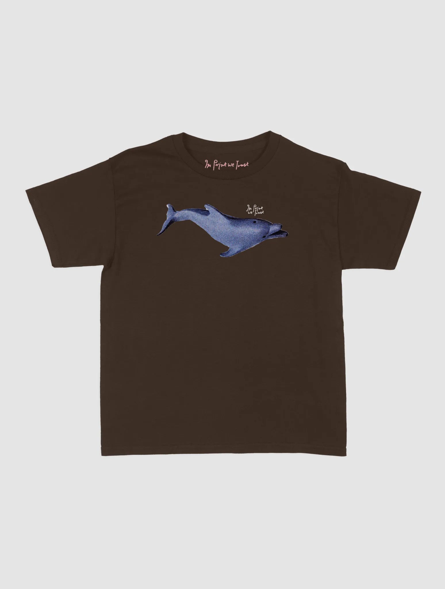 dolphin baby tee - In Print We Trust