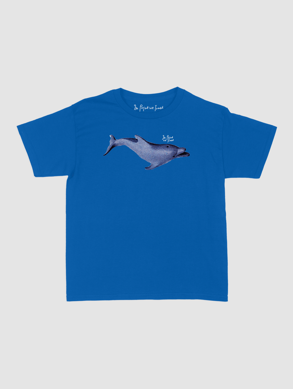 dolphin baby tee - In Print We Trust