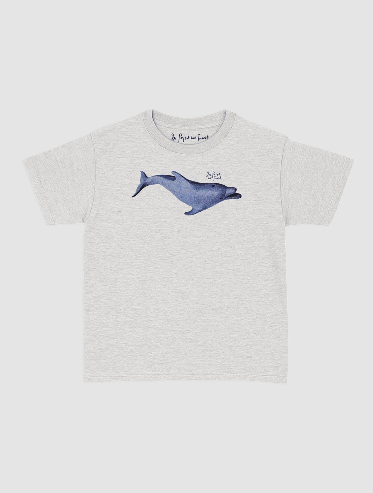 dolphin baby tee - In Print We Trust