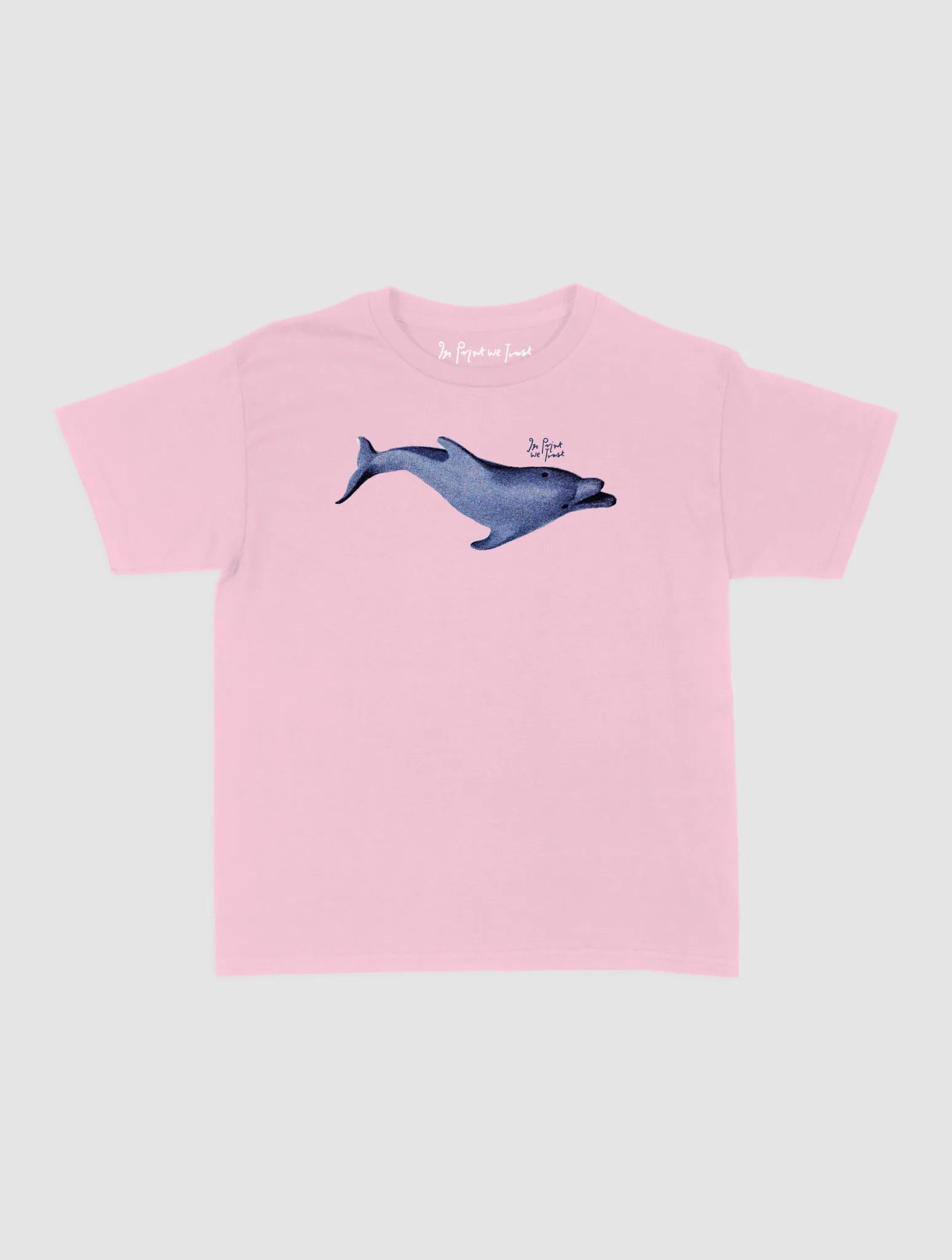 dolphin baby tee - In Print We Trust