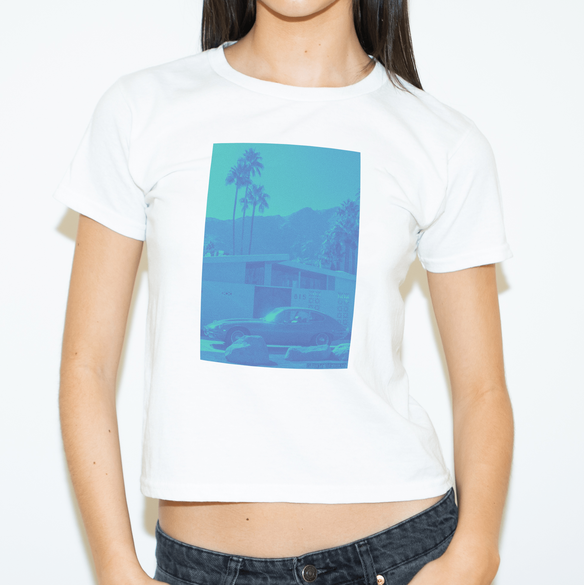 'Don't Worry Darling' baby tee - In Print We Trust