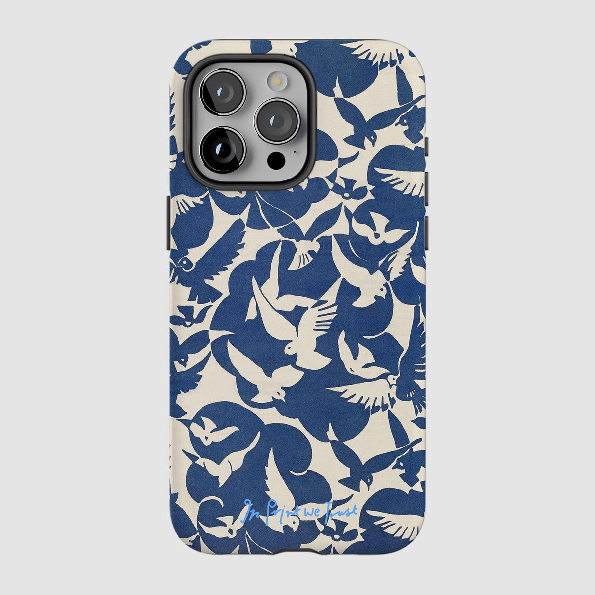 doves tough iPhone case - In Print We Trust