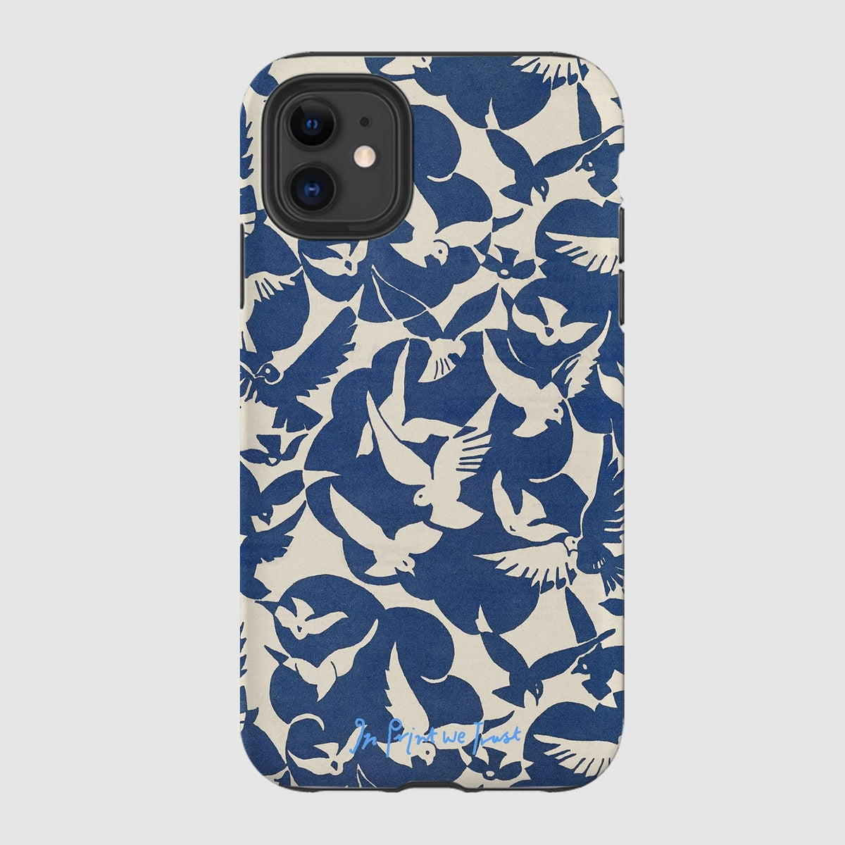 doves tough iPhone case - In Print We Trust