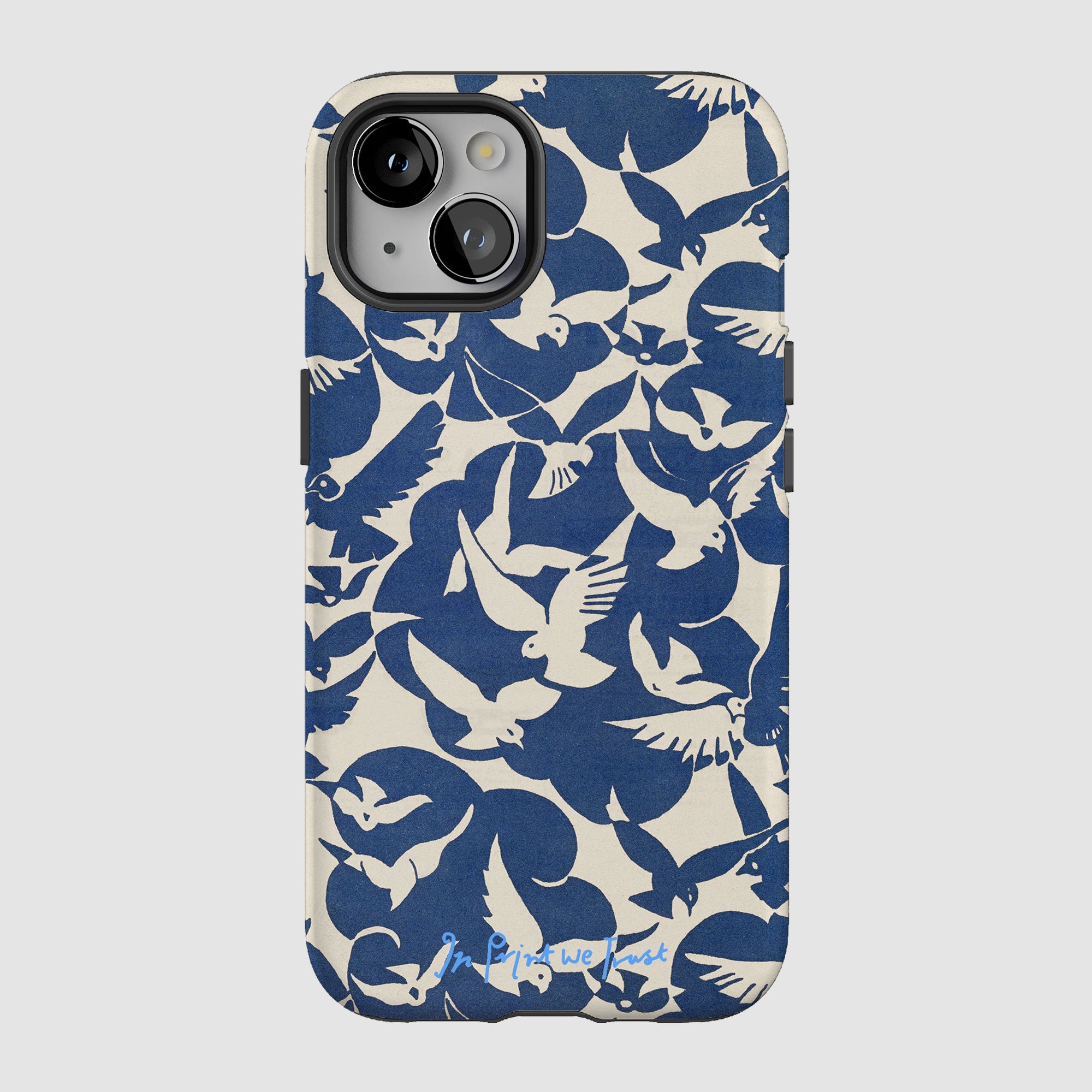 doves tough iPhone case - In Print We Trust