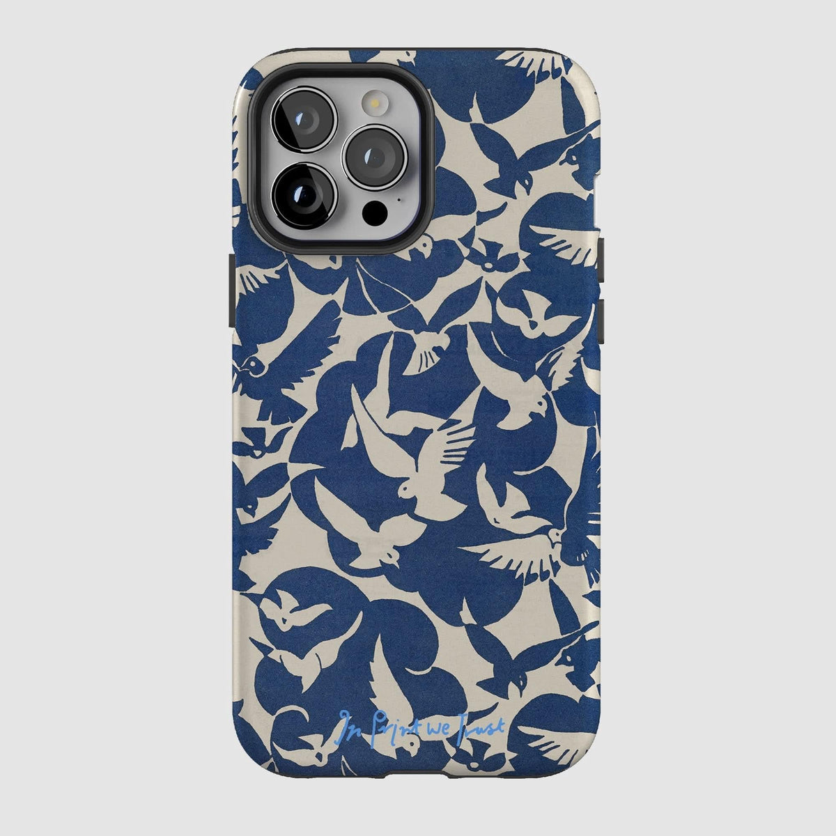doves tough iPhone case - In Print We Trust