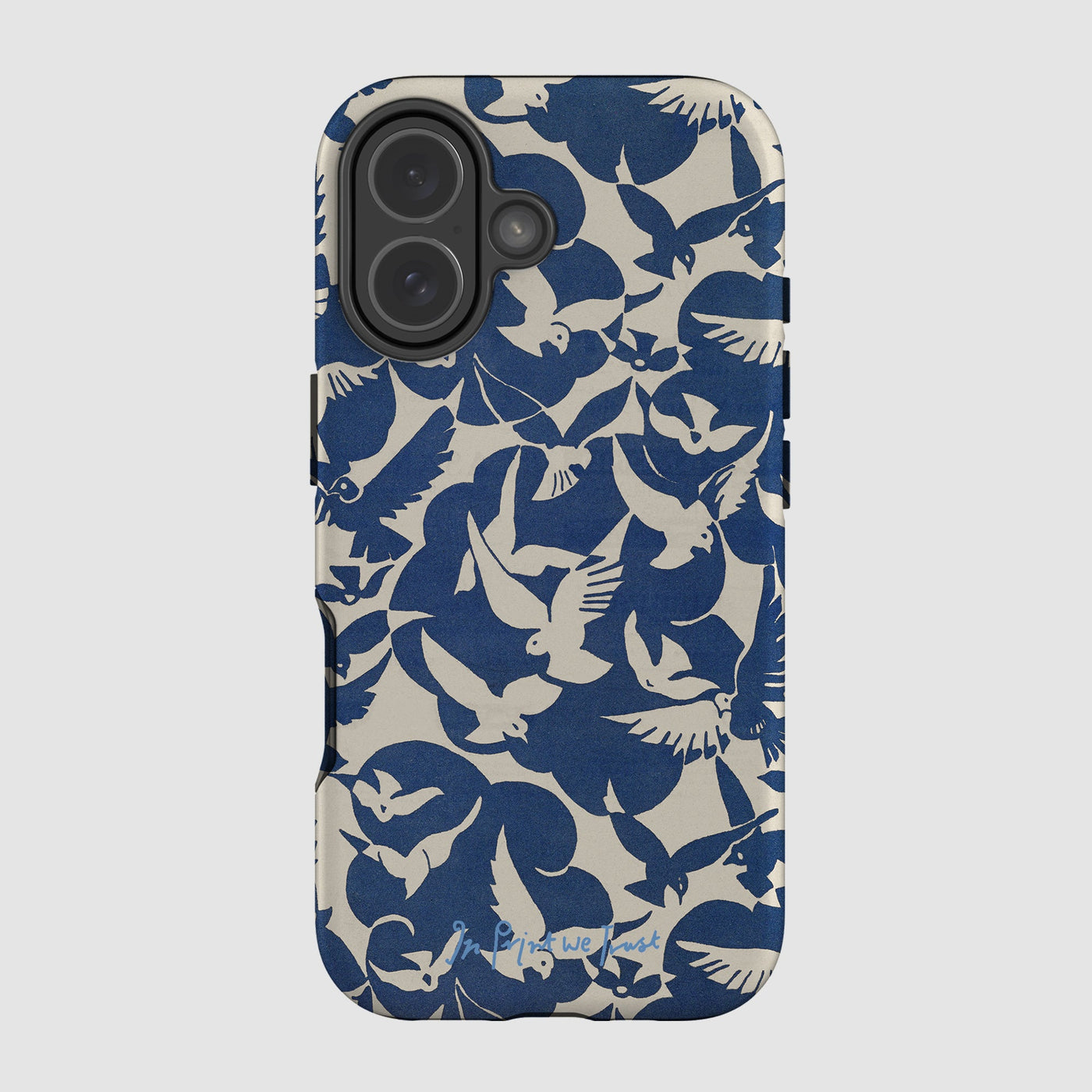 doves tough iPhone case - In Print We Trust