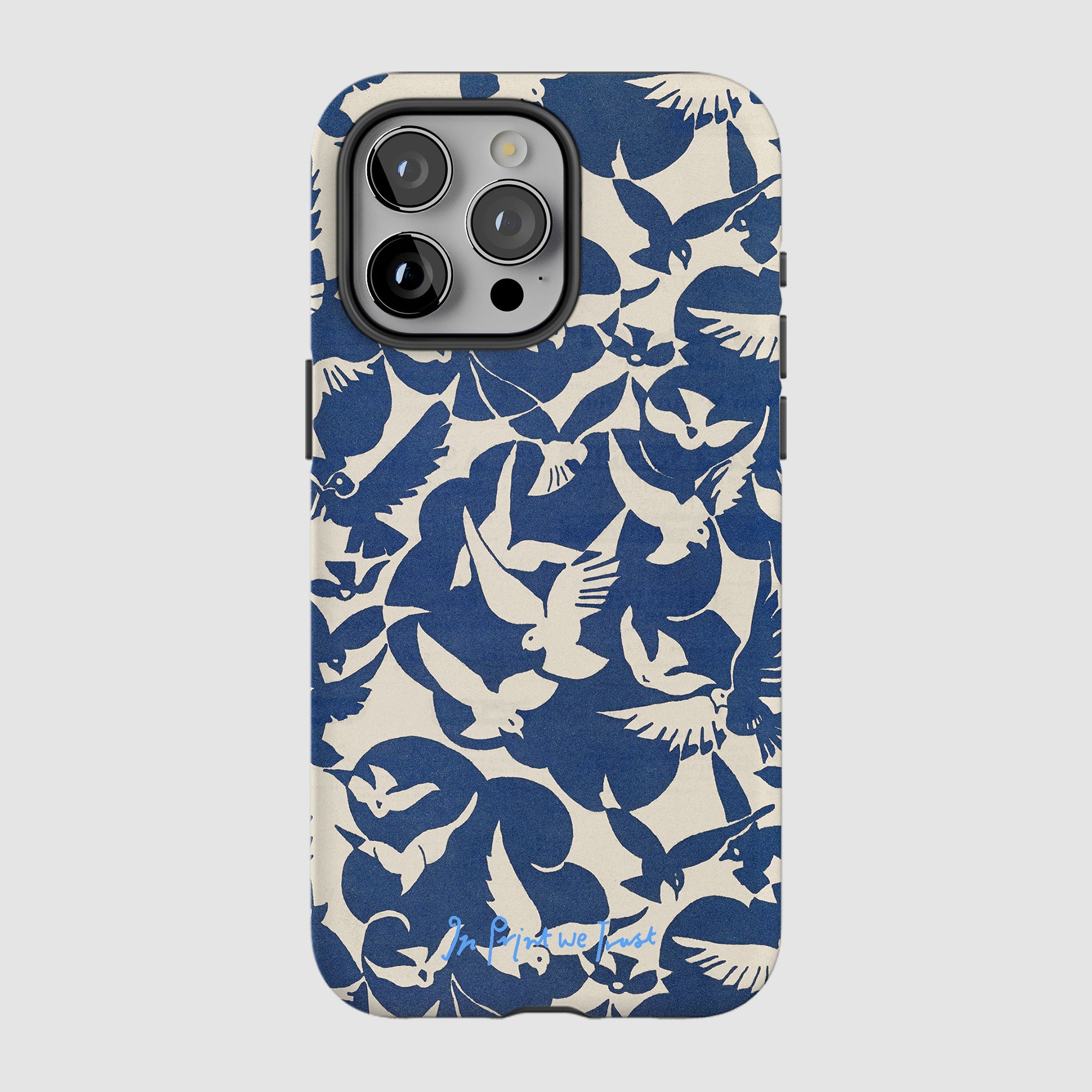 doves tough iPhone case - In Print We Trust