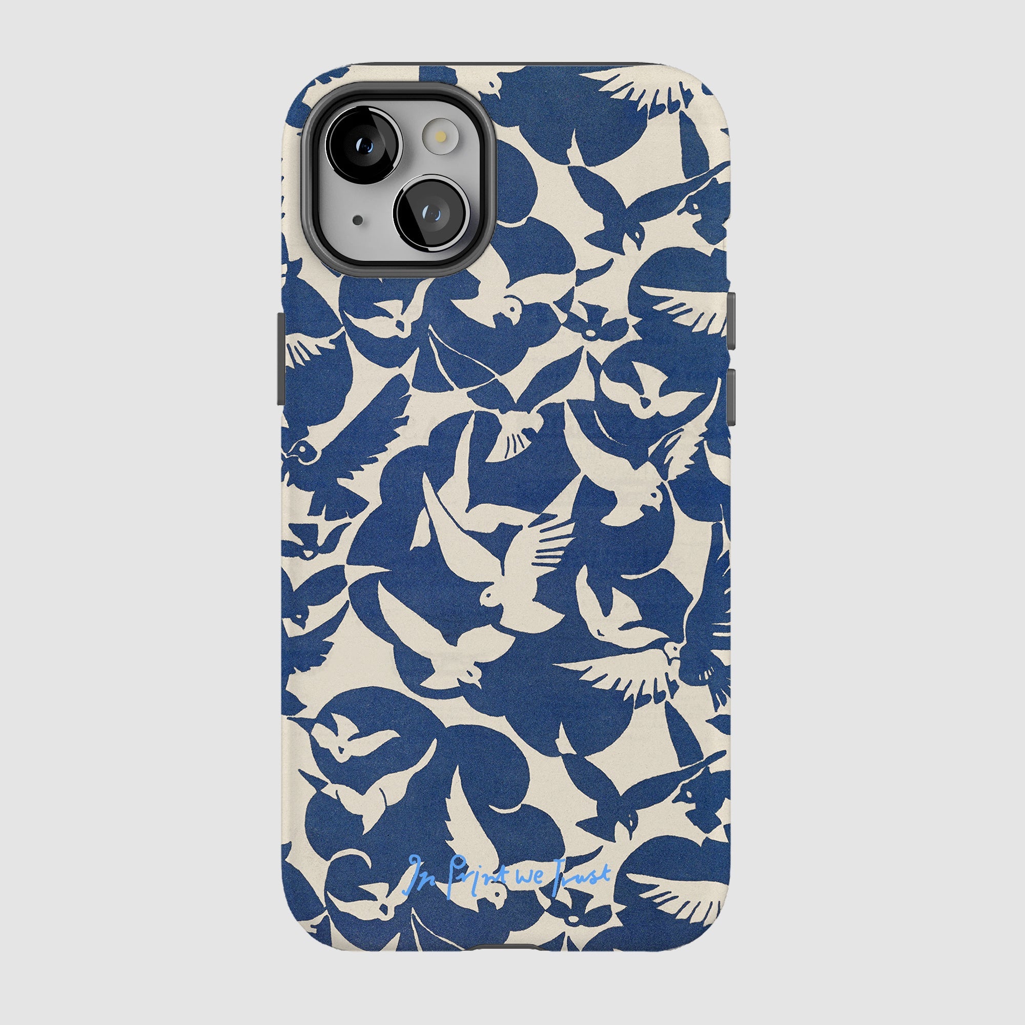 doves tough iPhone case - In Print We Trust