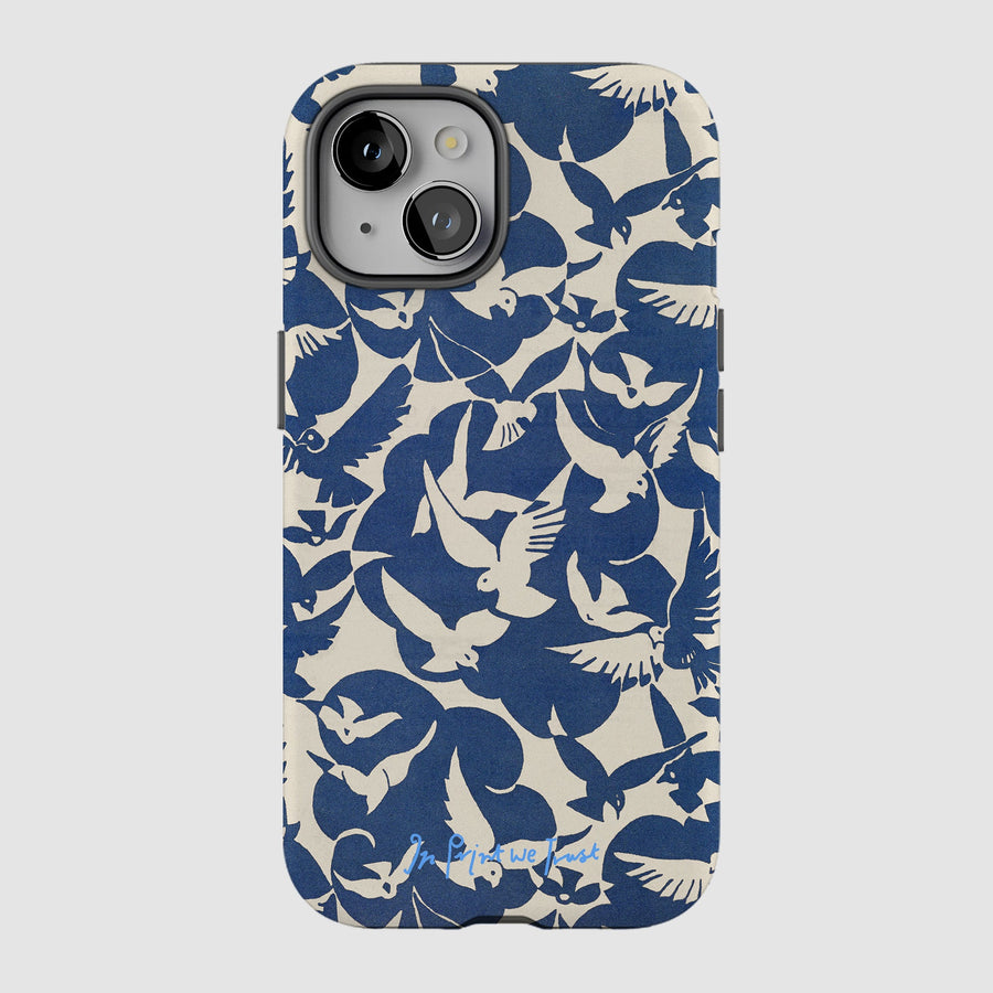doves tough iPhone case - In Print We Trust