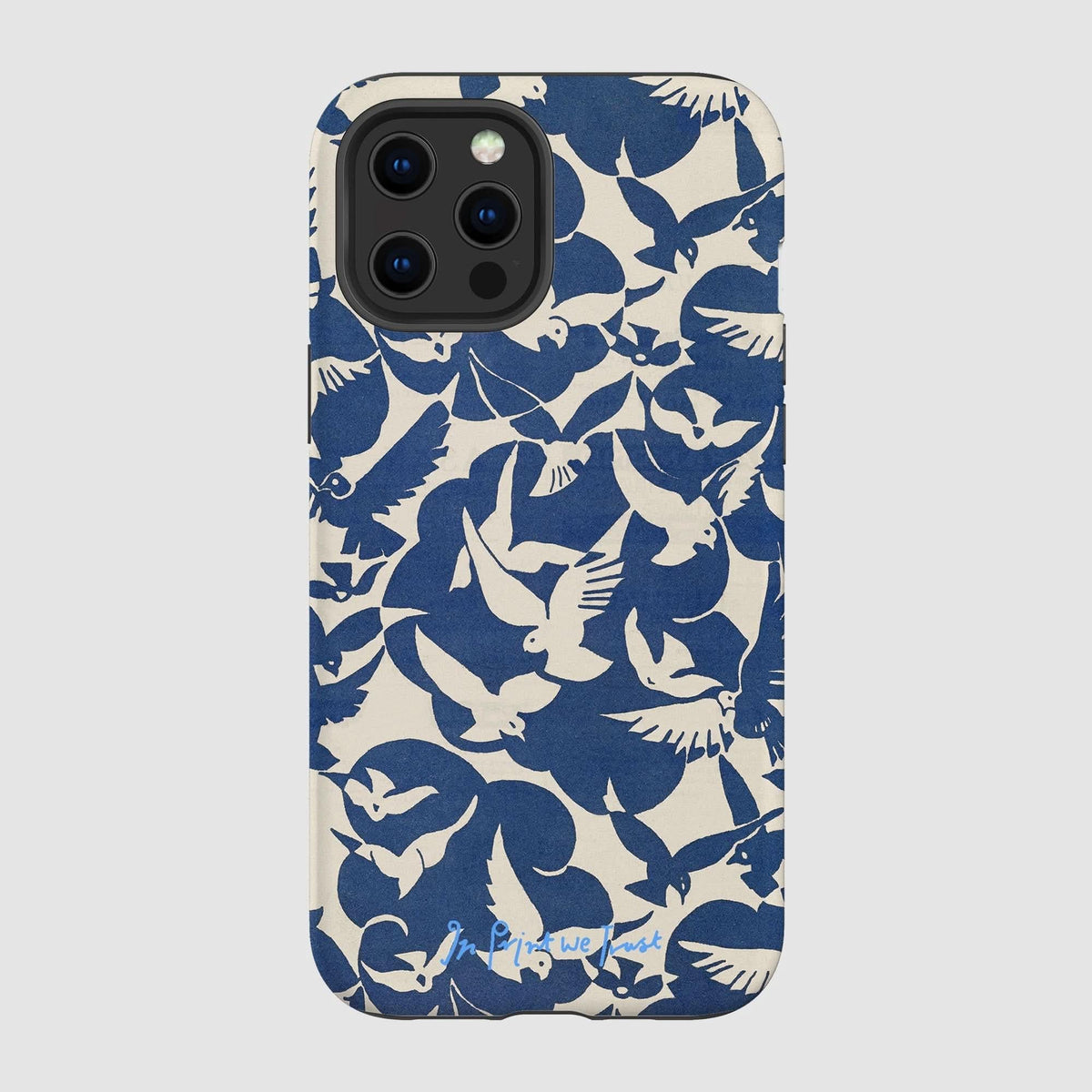 doves tough iPhone case - In Print We Trust