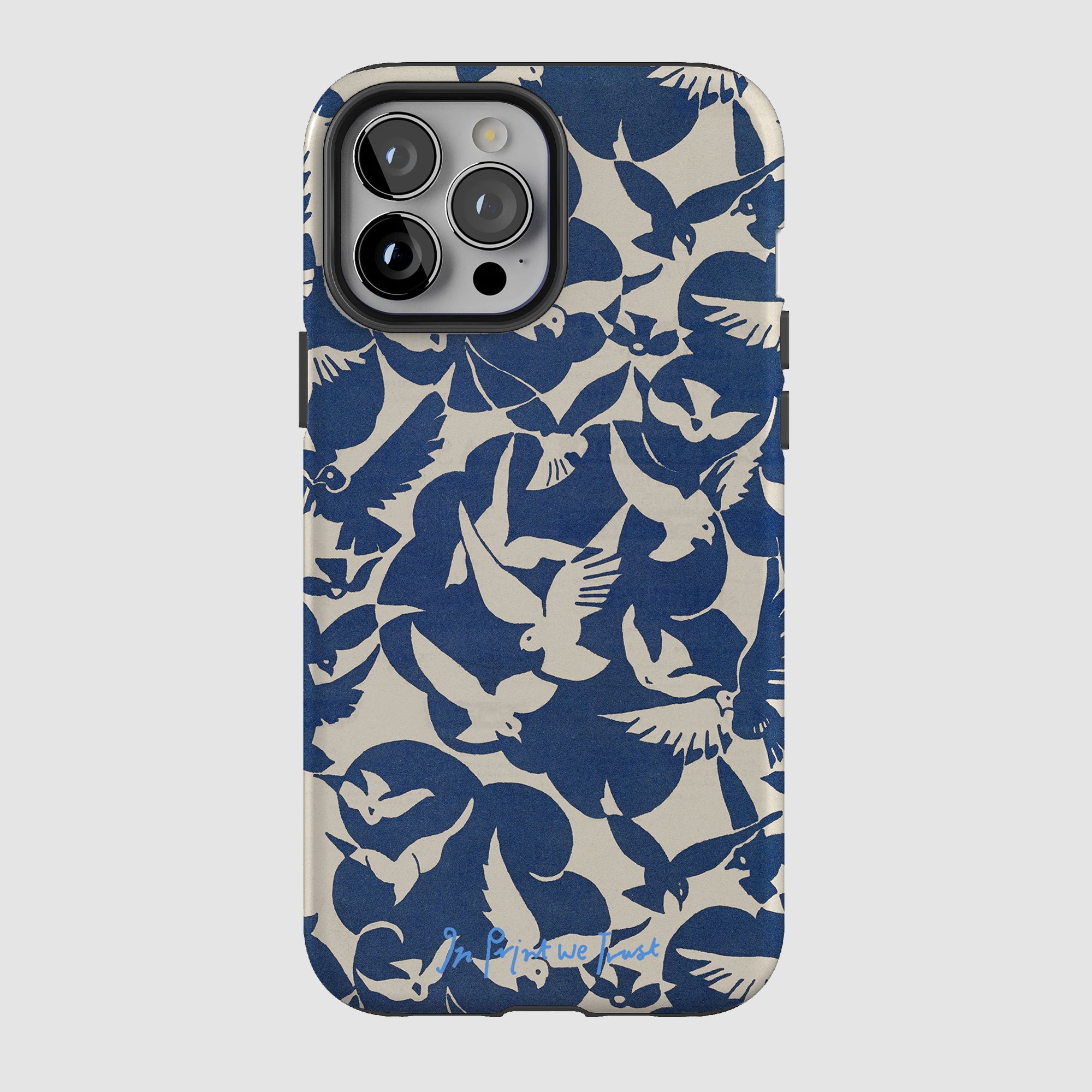 doves tough iPhone case - In Print We Trust
