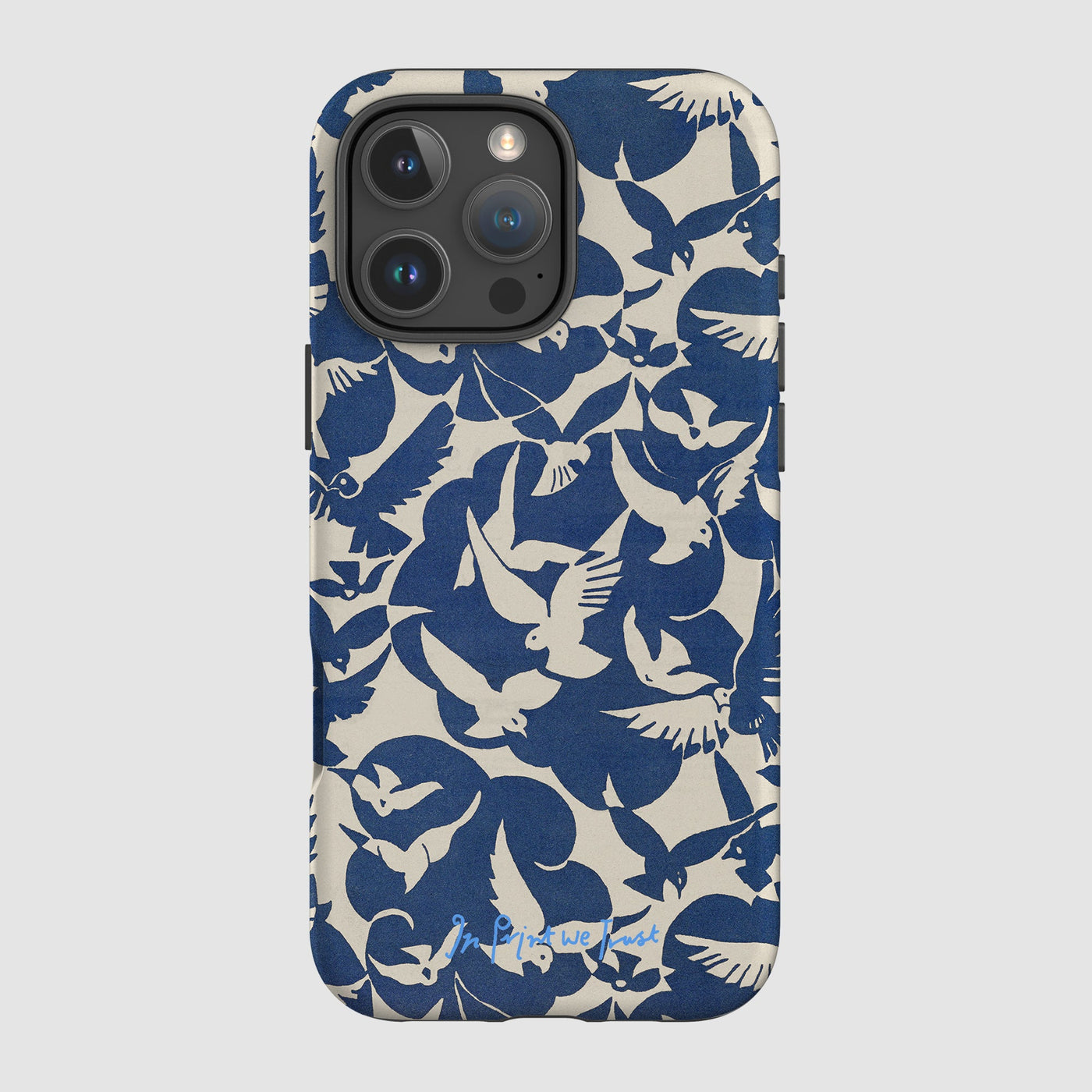 doves tough iPhone case - In Print We Trust