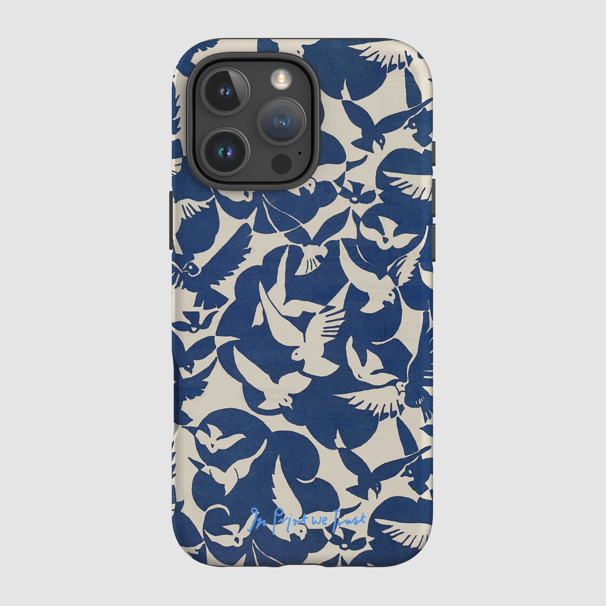 doves tough iPhone case - In Print We Trust