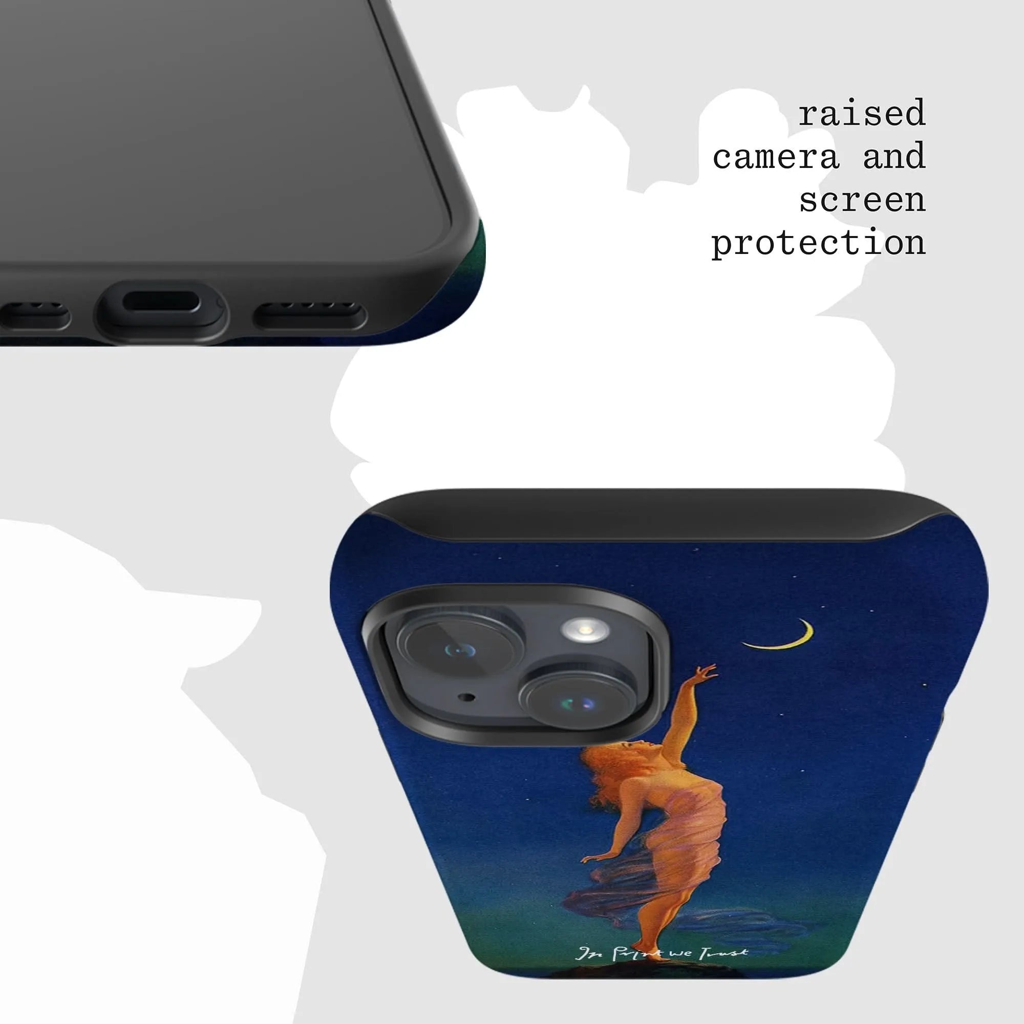 dreamer tough iPhone case - In Print We Trust