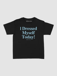dressed myself baby tee