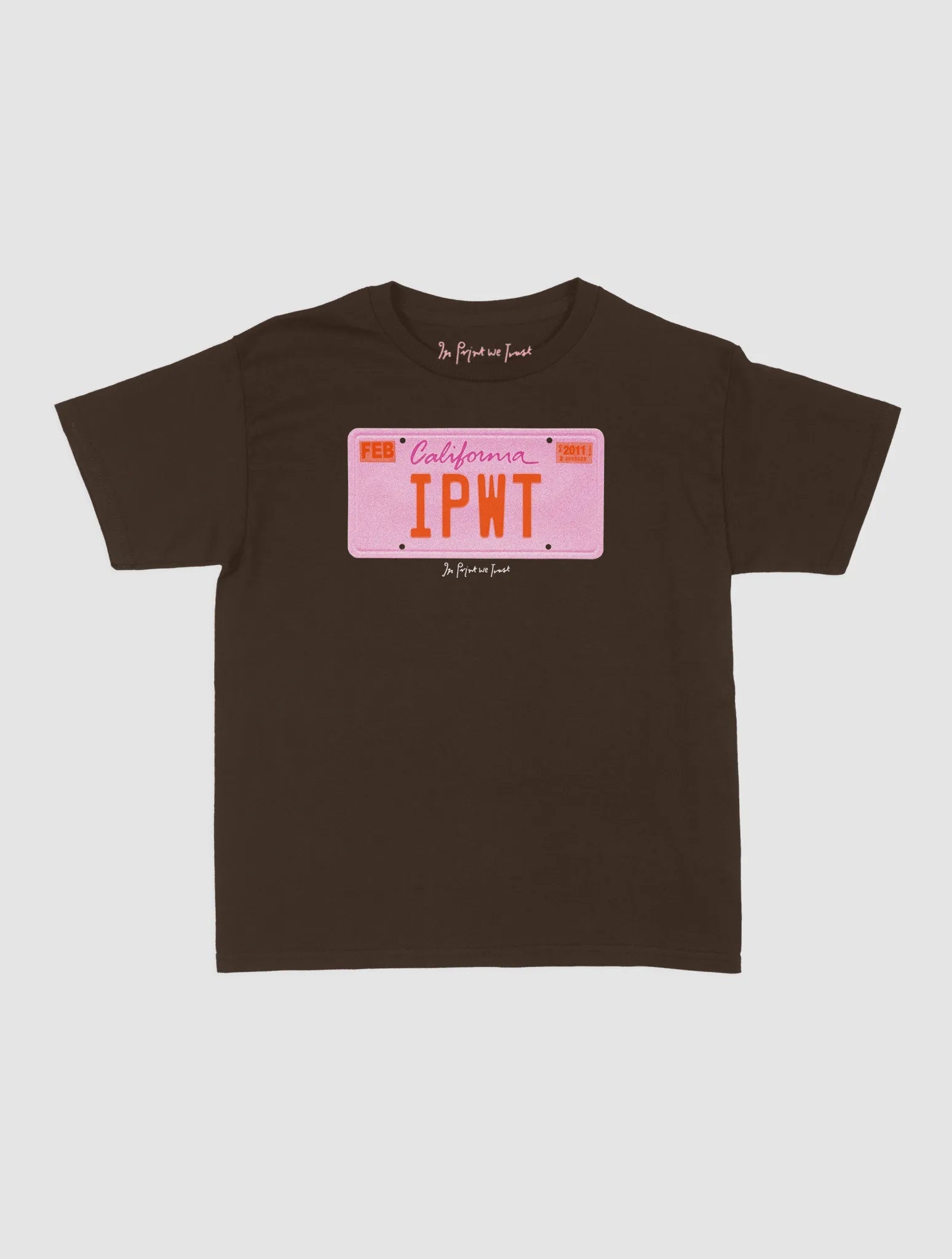 drive me crazy baby tee - In Print We Trust
