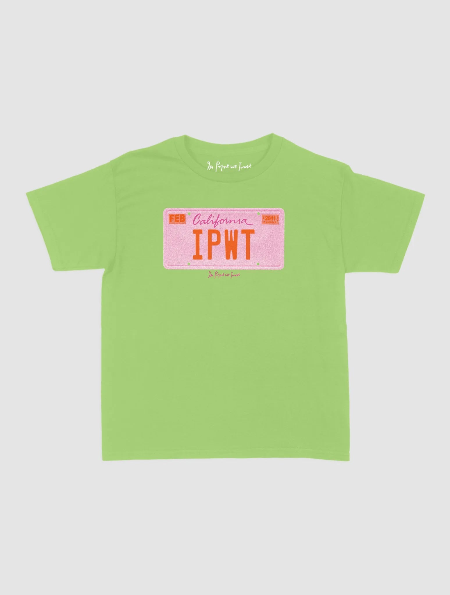 drive me crazy baby tee - In Print We Trust