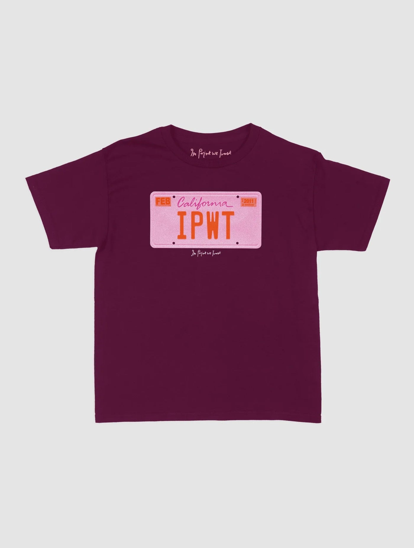 drive me crazy baby tee - In Print We Trust