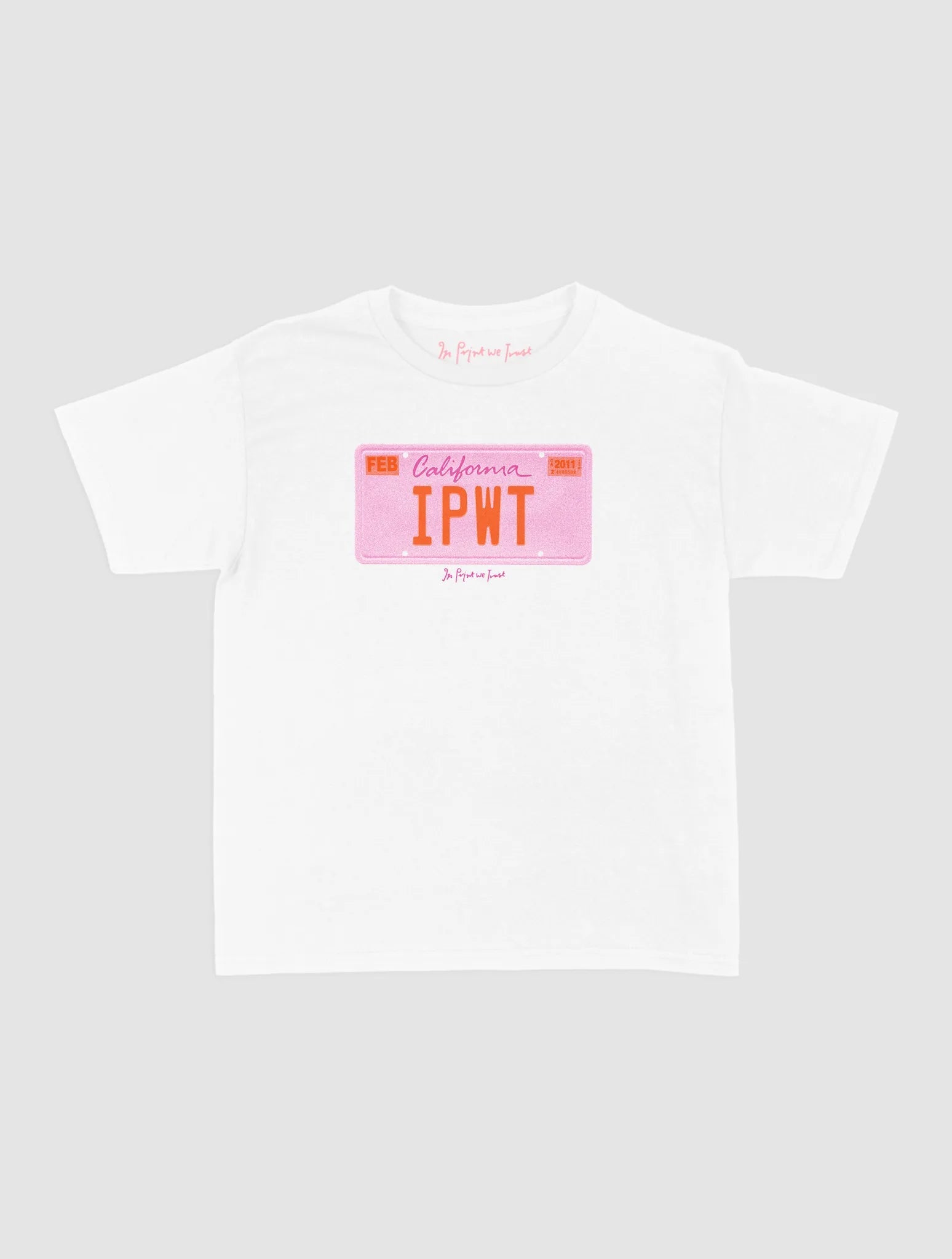 drive me crazy baby tee - In Print We Trust