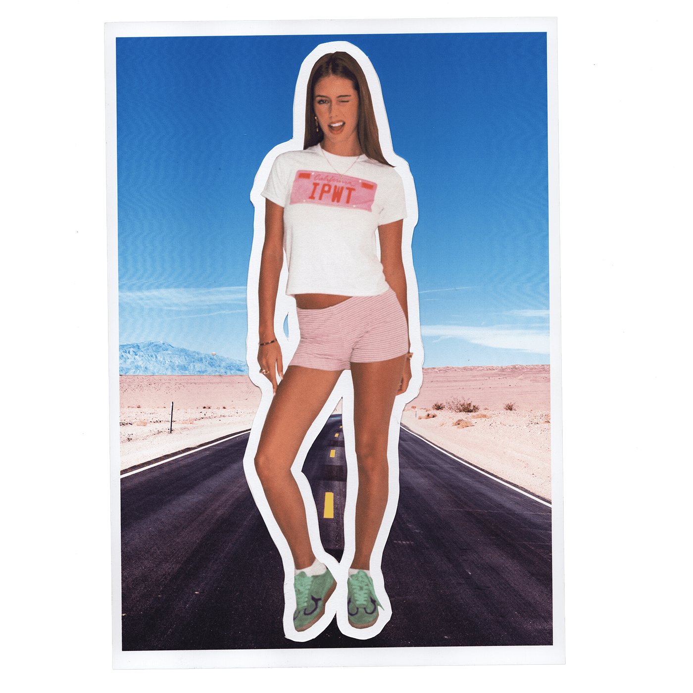 'Drive Me Crazy' premium baby tee - In Print We Trust