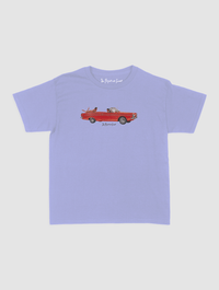 drop top baby tee - In Print We Trust
