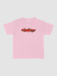 drop top baby tee - In Print We Trust