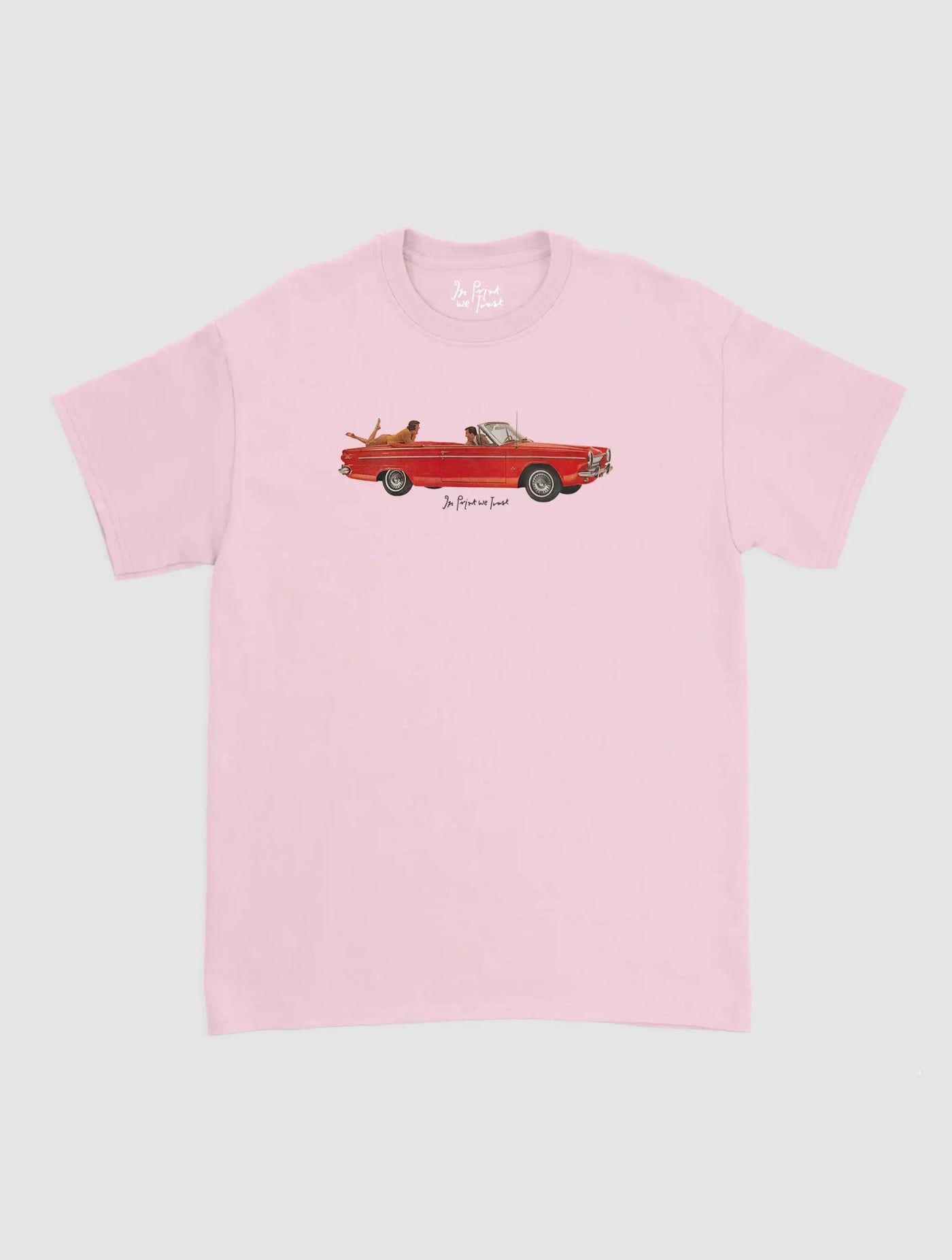 drop top classic tee - In Print We Trust