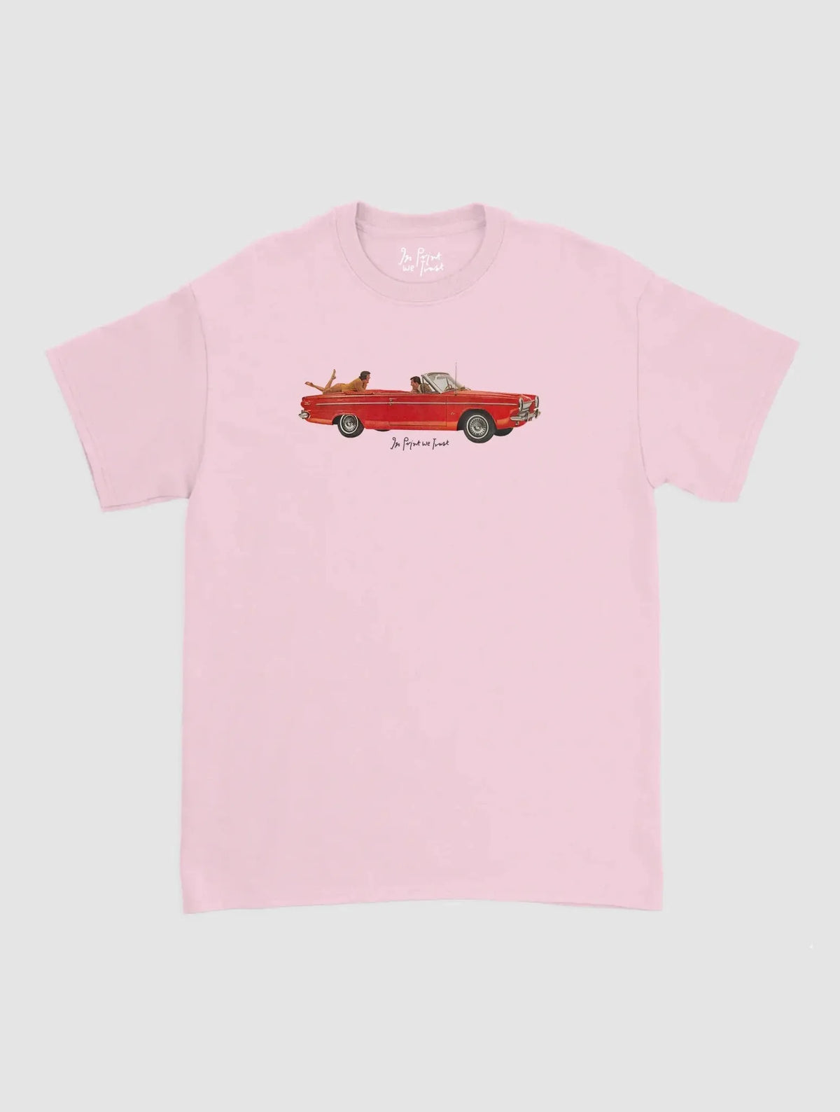drop top classic tee - In Print We Trust