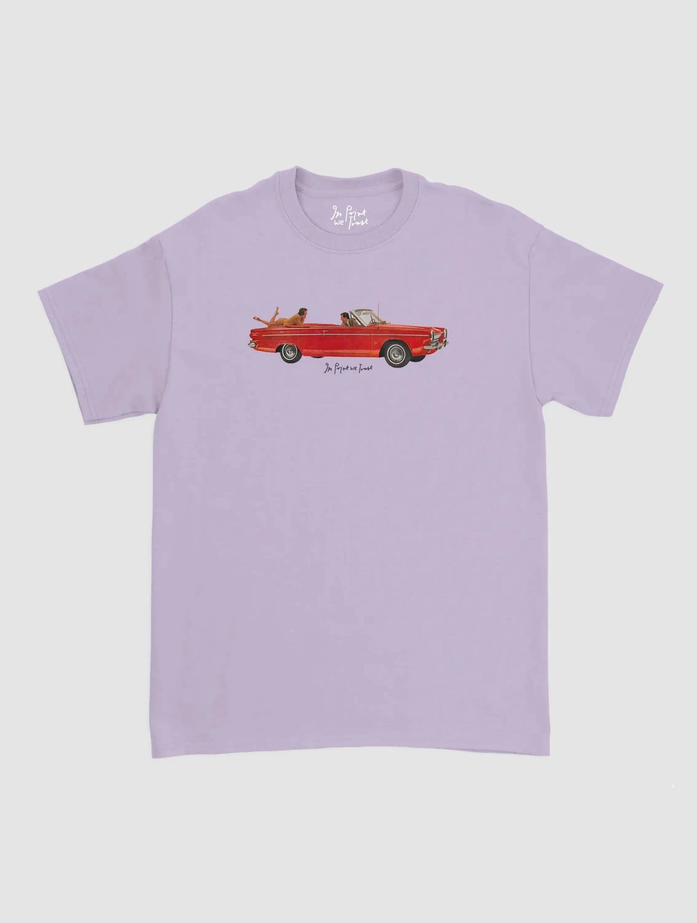 drop top classic tee - In Print We Trust