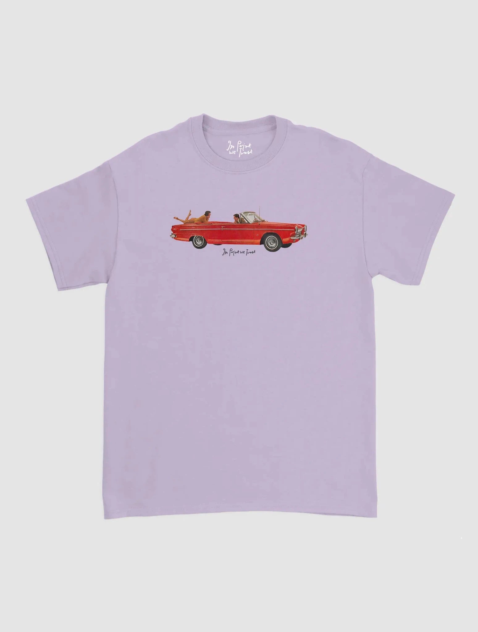 drop top classic tee - In Print We Trust