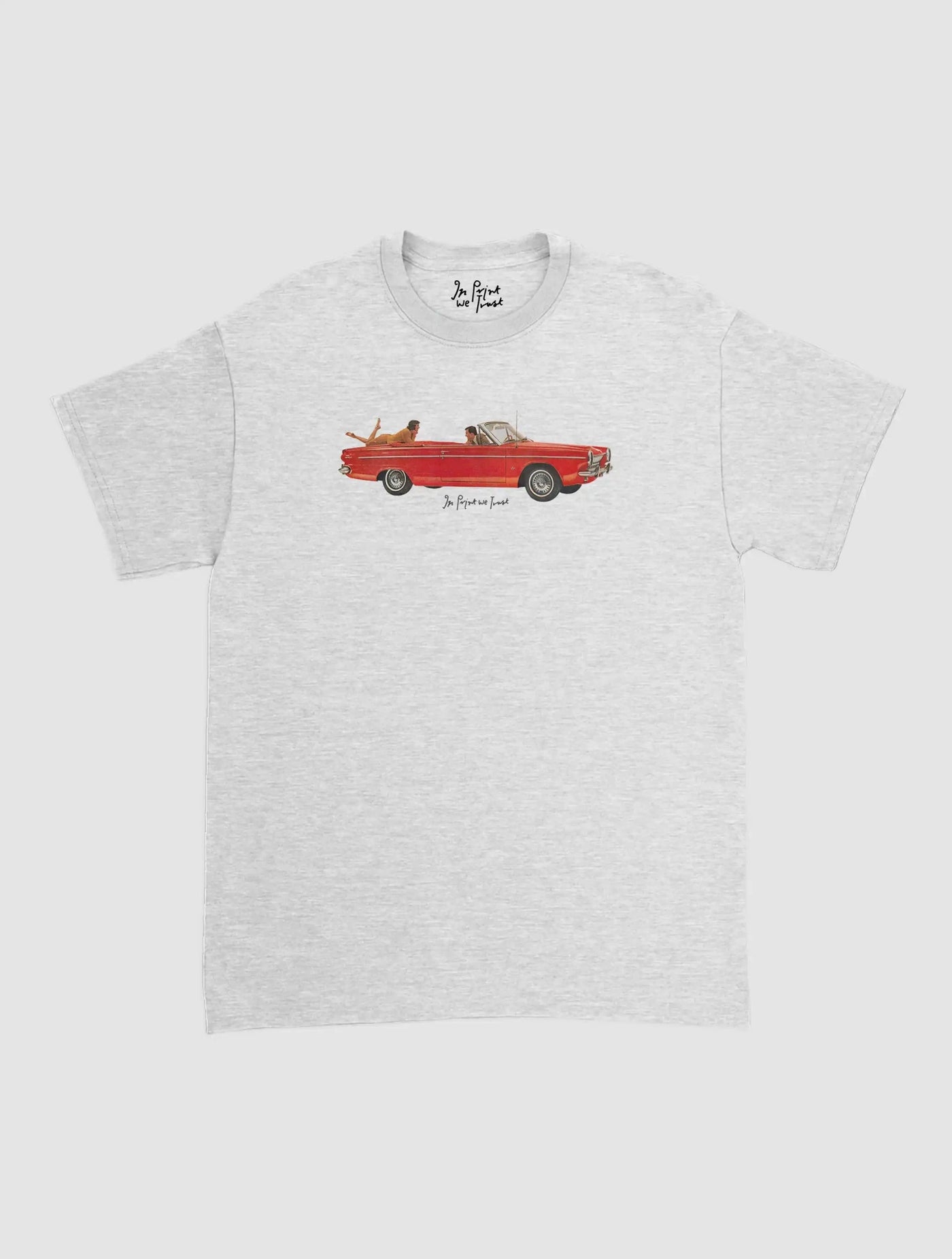 drop top classic tee - In Print We Trust