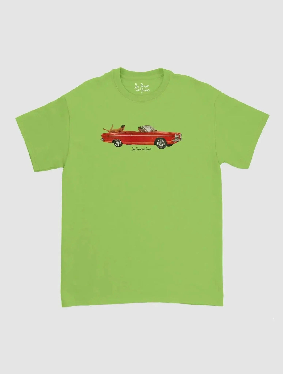 drop top classic tee - In Print We Trust